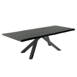 Tavolo da Pranzo Allungabile fino a 300 cm in Legno Impiallacciato – Settimmio
