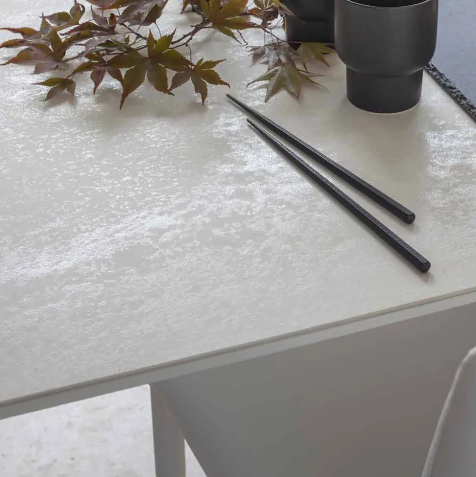 Tavolo da Pranzo Allungabile a 180 cm in Ceramica Made in Italy - Pitagora