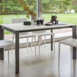 Tavolo da Pranzo Allungabile a 180 cm in Ceramica Made in Italy - Pitagora