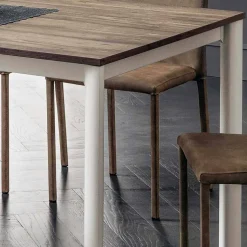 Tavolo da Pranzo Allungabile Fino a 334 cm Effetto Legno Made in Italy - Maltese