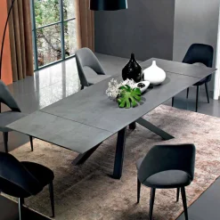 Tavolo da Pranzo Allungabile Fino a 300 cm in Laminato Made in Italy - Settimmio