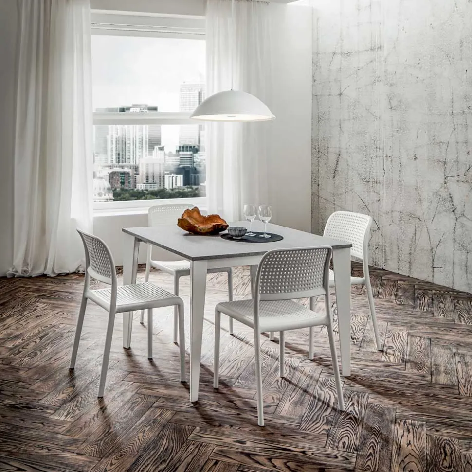 Tavolo da Pranzo Allungabile Fino a 252 cm in Hpl Made in Italy - Efisto