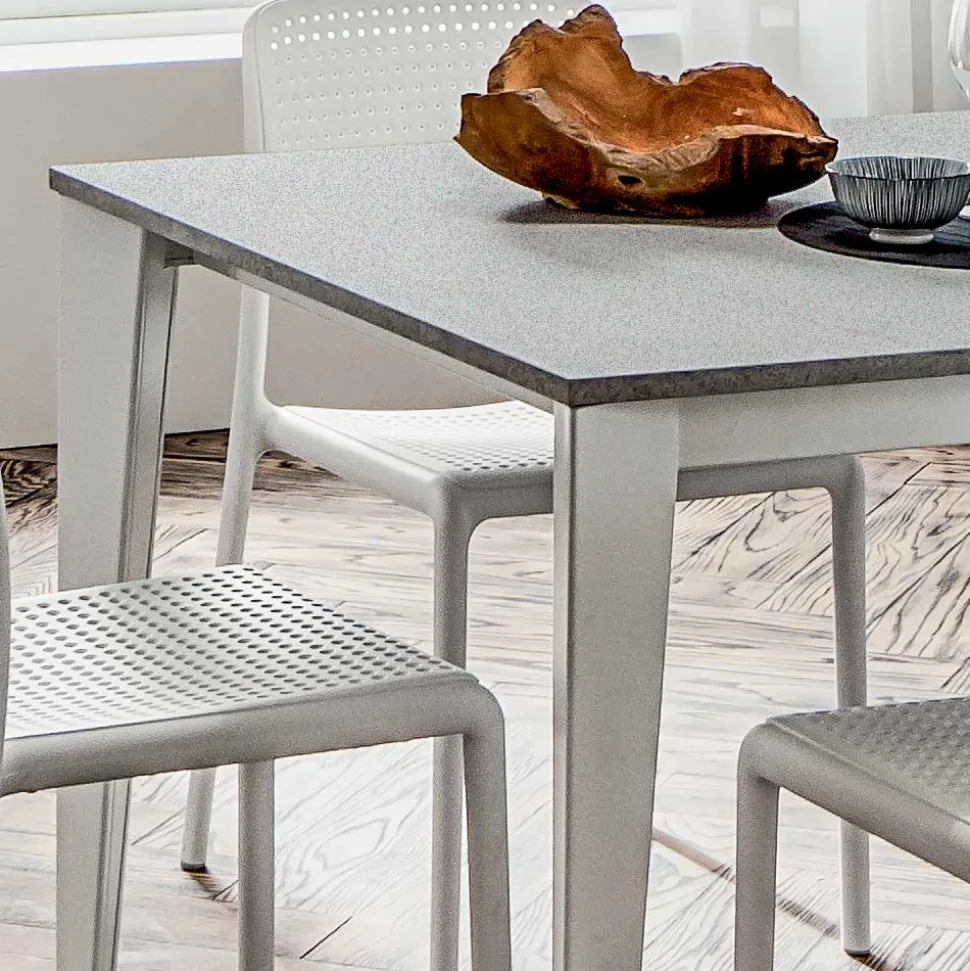 Tavolo da Pranzo Allungabile Fino a 252 cm in Hpl Made in Italy - Efisto