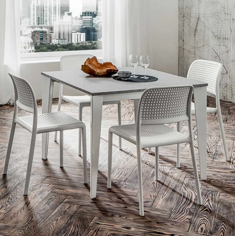 Tavolo da Pranzo Allungabile Fino a 252 cm in Hpl Made in Italy - Efisto