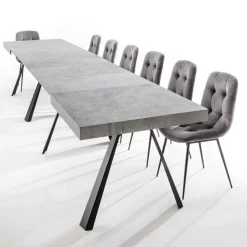 Tavolo da Pranzo Allungabile Fino a 500 cm con Piano in Nobilitato - Raimondo