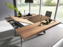 Tavolo da Pranzo Allungabile Fino a 160 cm in Legno Made in Italy - Eugenia