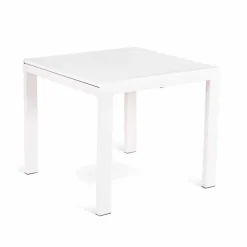 Tavolo da pranzo allungabile con piano in vetro - Teo