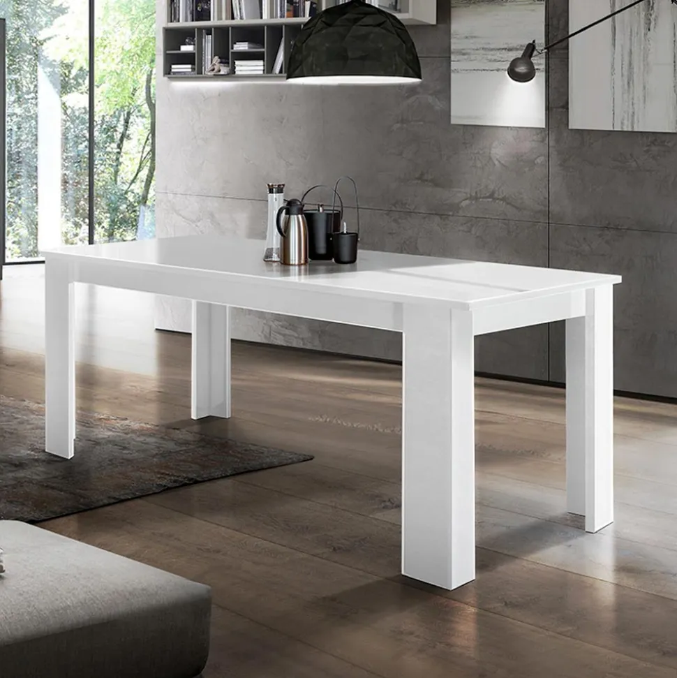 Tavolo da Pranzo Allungabile a 210 cm Design in Legno Sostenibile - Perro