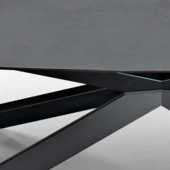 Tavolo da Pranzo con Piano a Botte in Laminato HPL Made in Italy - Grotta