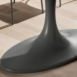 Tavolo da Pranzo con Piano in Vetro Laccato Made in Italy, di Qualità - Brontolo
