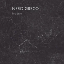 Tavolo da Pranzo in Gres Porcellanato e Metallo Made in Italy - Emilio