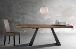 Tavolo da Pranzo in Legno Massello Made in Italy – Zerba
