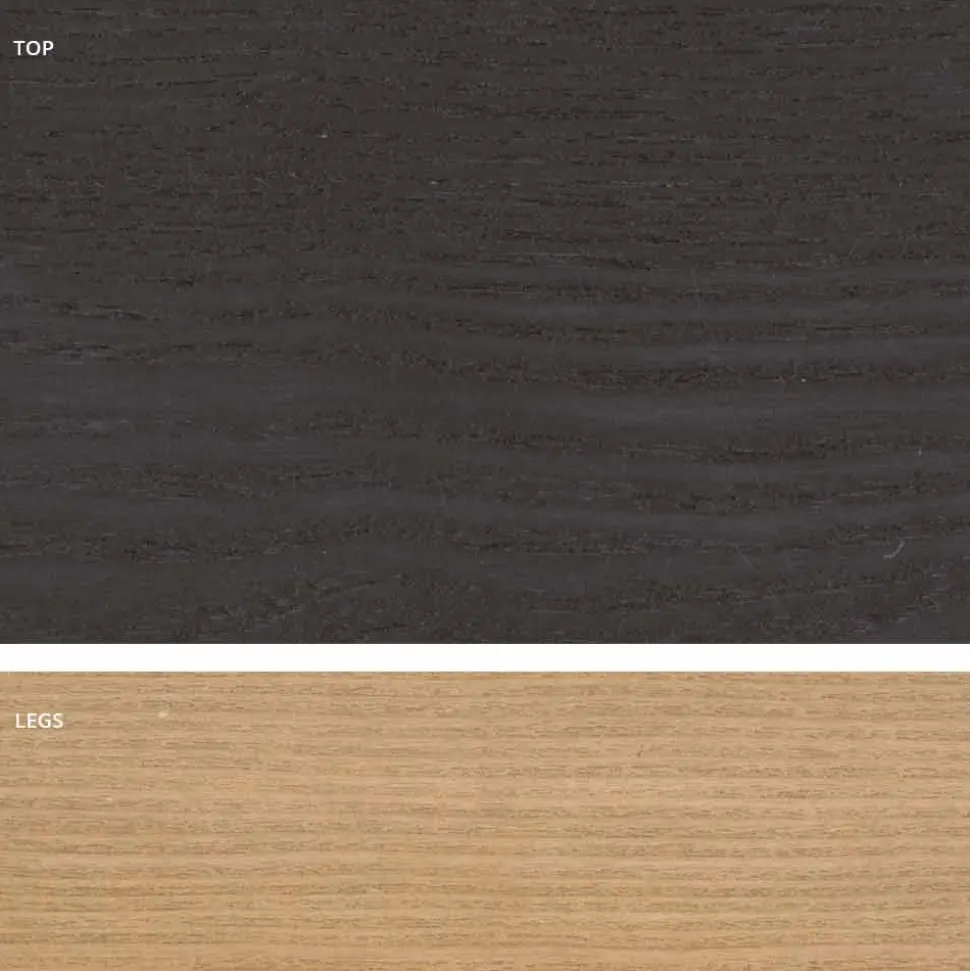 Tavolo da pranzo in legno Mdf di design made in Italy, Egisto
