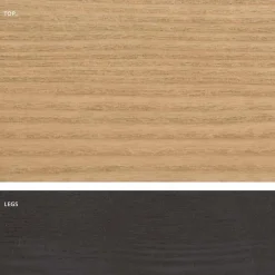 Tavolo da pranzo in legno Mdf di design made in Italy, Egisto