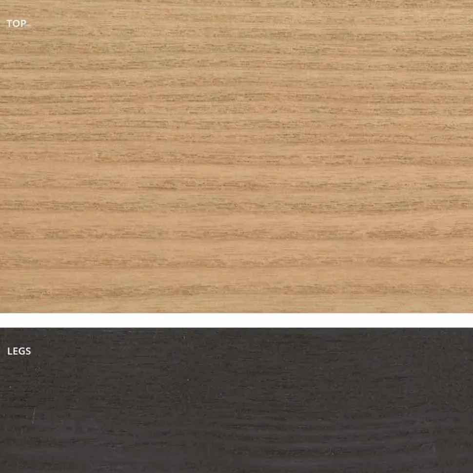 Tavolo da pranzo in legno Mdf di design made in Italy, Egisto