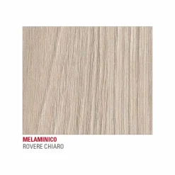Tavolo da Pranzo in Melaminico e Metallo Verniciato Made in Italy - Remigio