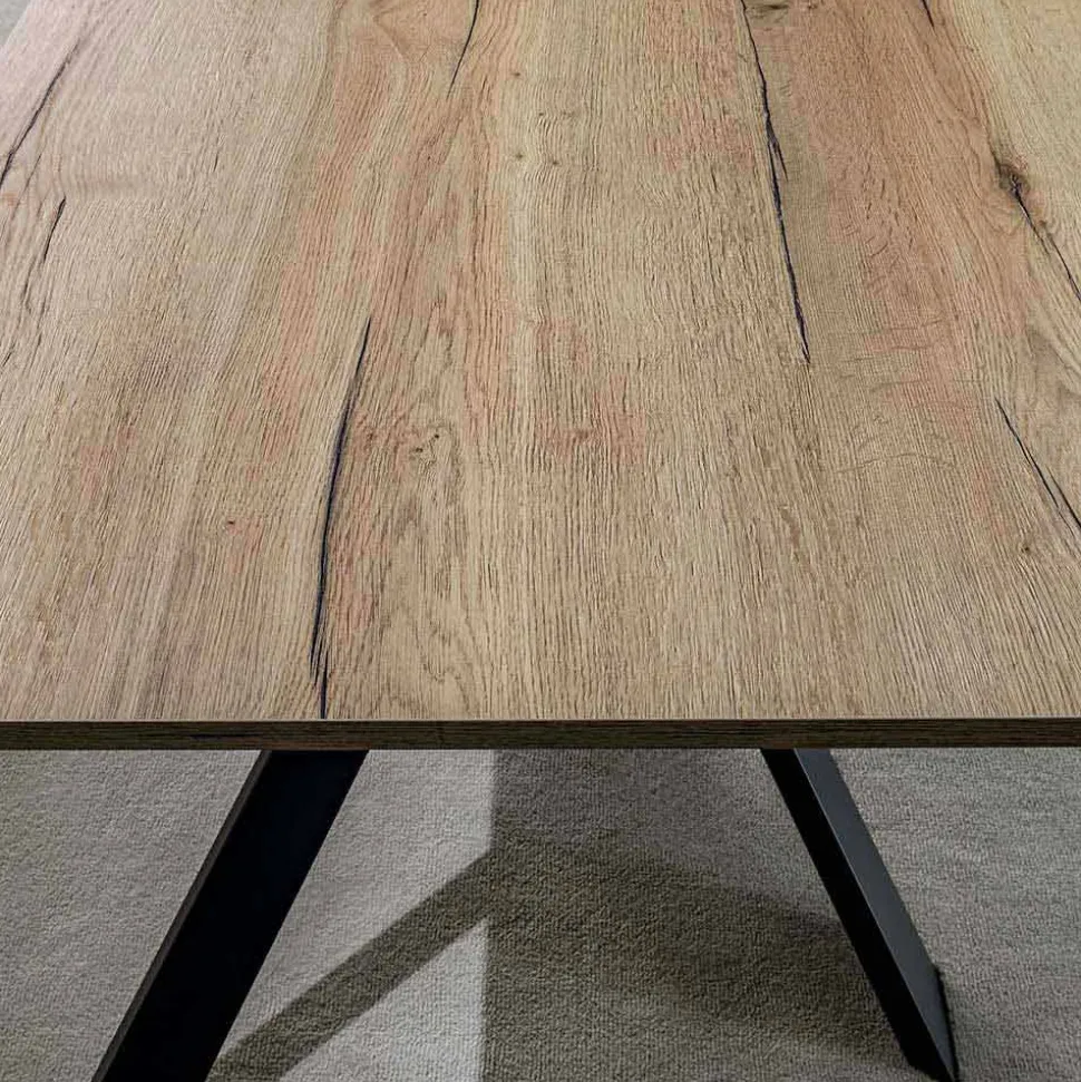 Tavolo da Pranzo Moderno Allungabile, Piano Laminato - Marliana