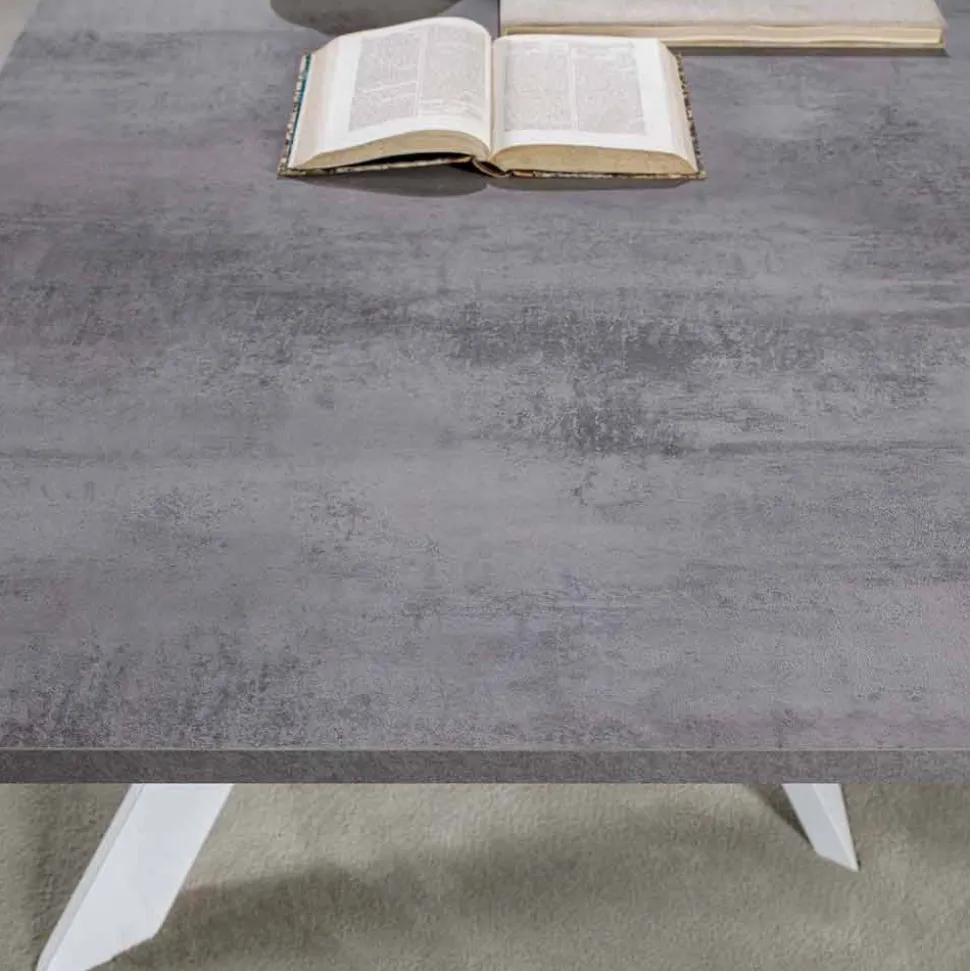 Tavolo da Pranzo Moderno Allungabile, Piano Laminato - Marliana