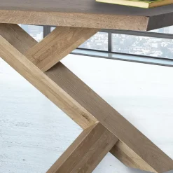 Tavolo da Pranzo Rovere Massello Disponibile con Vari Bordi Made in Italy – Boromir