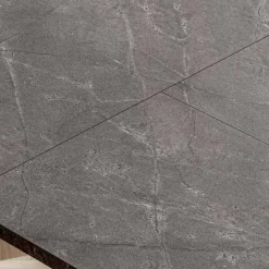 Tavolo da Soggiorno Allungabile a 260 o 300 cm in Metallo e HPL - Borgo