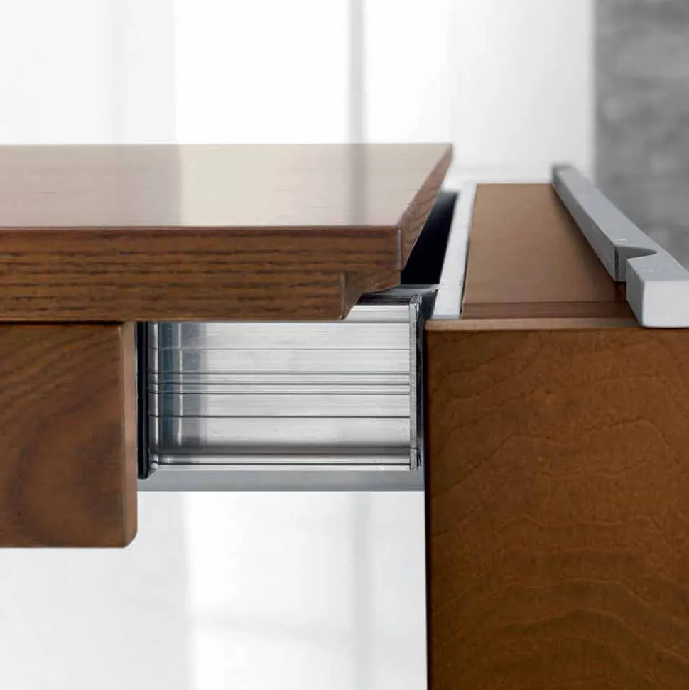 Tavolo di Design Allungabile Fino 350 cm in Legno Frassino Made in Italy – Ketla