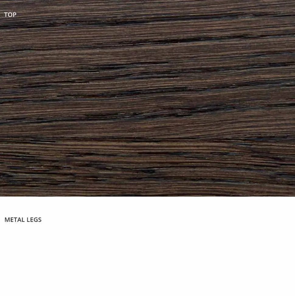 Tavolo di design in legno massellato prodotto in Italia, Wilmer