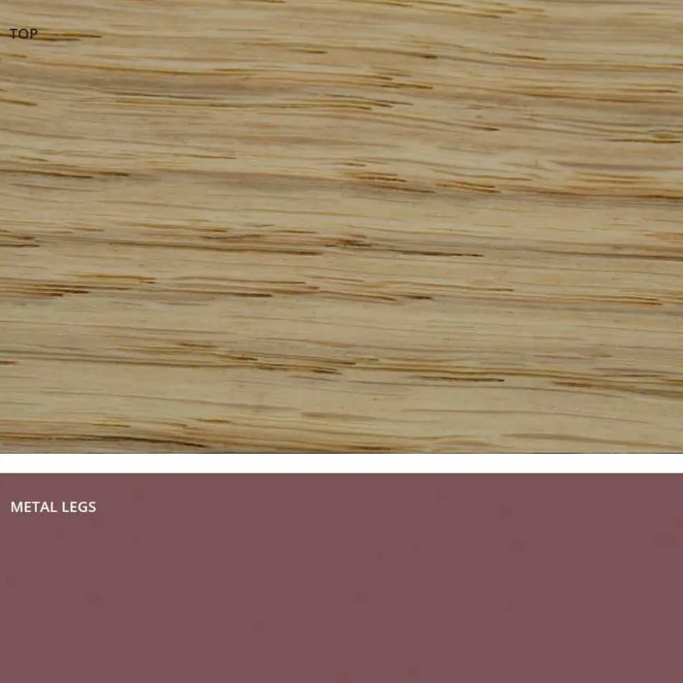 Tavolo di design in legno massellato prodotto in Italia, Wilmer