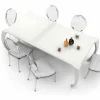 Tavolo di design moderno da pranzo prodotto in Italia, Milzano
