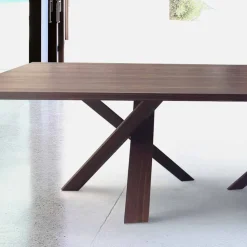 Tavolo di design moderno in legno 240x120cm made in Italy Tree