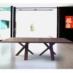 Tavolo di design moderno in legno 240x120cm made in Italy Tree