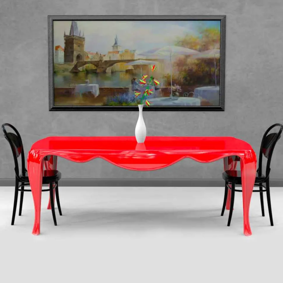 Tavolo di design moderno prodotto in Italia, Miazzina