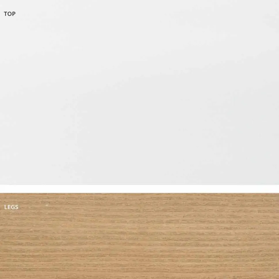 Tavolo estensibile in vetro e legno massello made in Italy, Dimitri