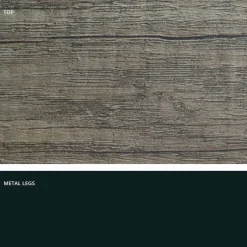 Tavolo estensibile moderno in legno melaminico made in Italy, Wilmer