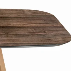 Tavolo Fisso a Botte in Laminato e Legno di Frassino Made in Italy - Nord