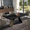 Tavolo Fisso con Bordo Scortecciato Irregolare Made in Italy - Occhiali