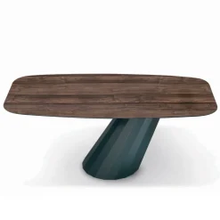 Tavolo Fisso con Piano a Botte in Laminato Made in Italy - Pantaloni
