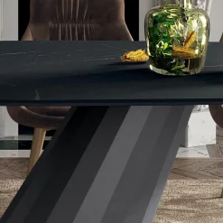 Tavolo Fisso con Piano a Botte in Laminato Made in Italy - Pantaloni