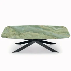 Tavolo Fisso in Ceramica in Diverse Finiture e Misure Made in Italy - Grotta