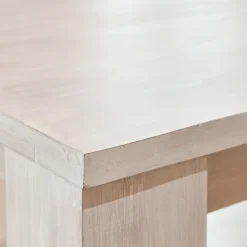 Tavolo Fisso 190x100 cm da Soggiorno Realizzato in Legno Teak Massello - Fiamminga