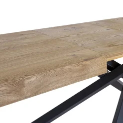 Tavolo Indoor Allungabile in Legno Massello e Metallo Made in Italy – Khal