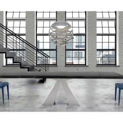 Tavolo in Legno Allungabile fino a 300 cm Moderno Made in Italy - Dalmata