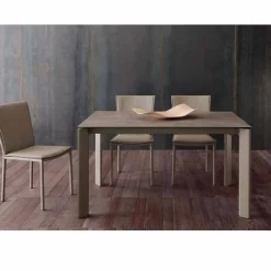 Tavolo in vetroceramica allungabile a libro fino a 240 cm Terni