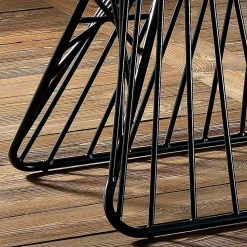 Tavolo in vetro temperato di design moderno fatto in Italia, Mitia