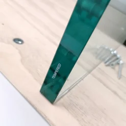 Tavolo Moderno Allungabile a 300 cm in Laminato e Vetro Made in Italy – Strappo