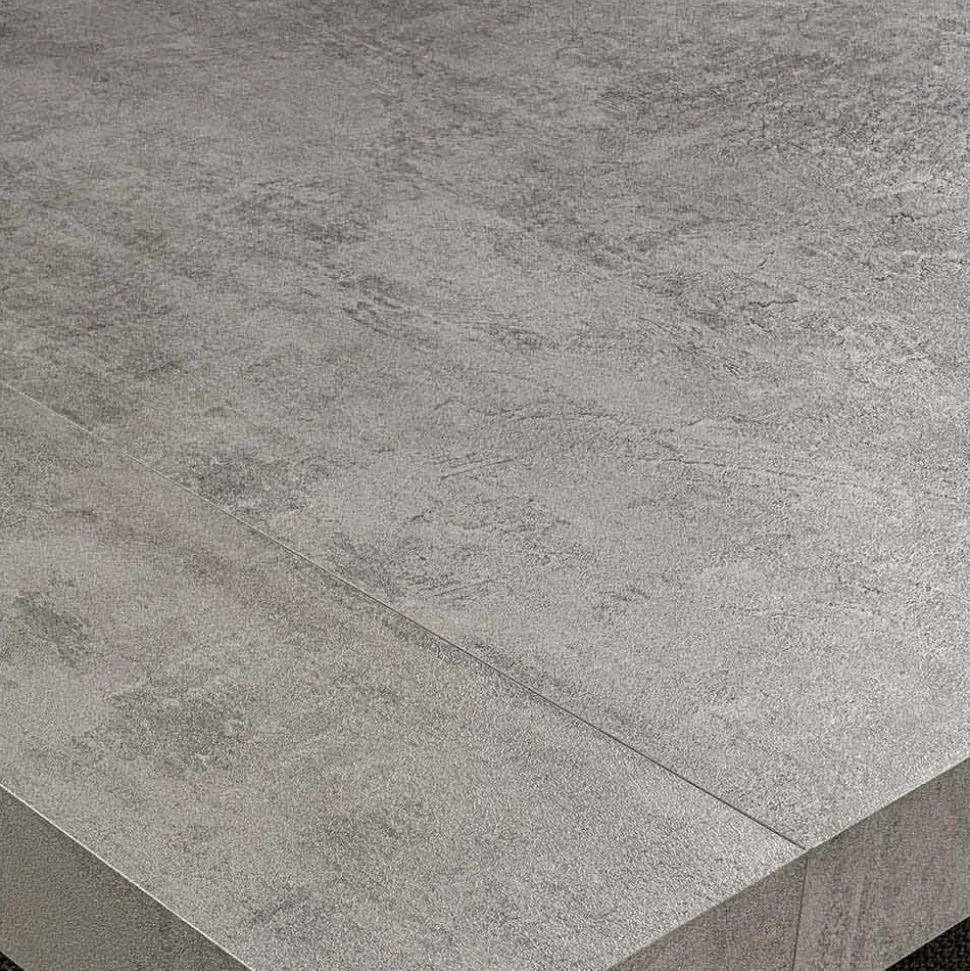 Tavolo Moderno Allungabile Fino a 260/280 cm in Legno e Metallo - Teramo