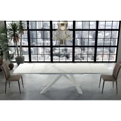 Tavolo Moderno Allungabile Fino a 278 cm in Ceramica Made in Italy – Settimmio