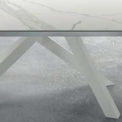Tavolo Moderno Allungabile Fino a 278 cm in Ceramica Made in Italy – Settimmio