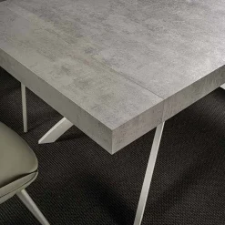 Tavolo per Sala da Pranzo in Legno Nobilitato Allungabile Fino a 280 cm - Lukas