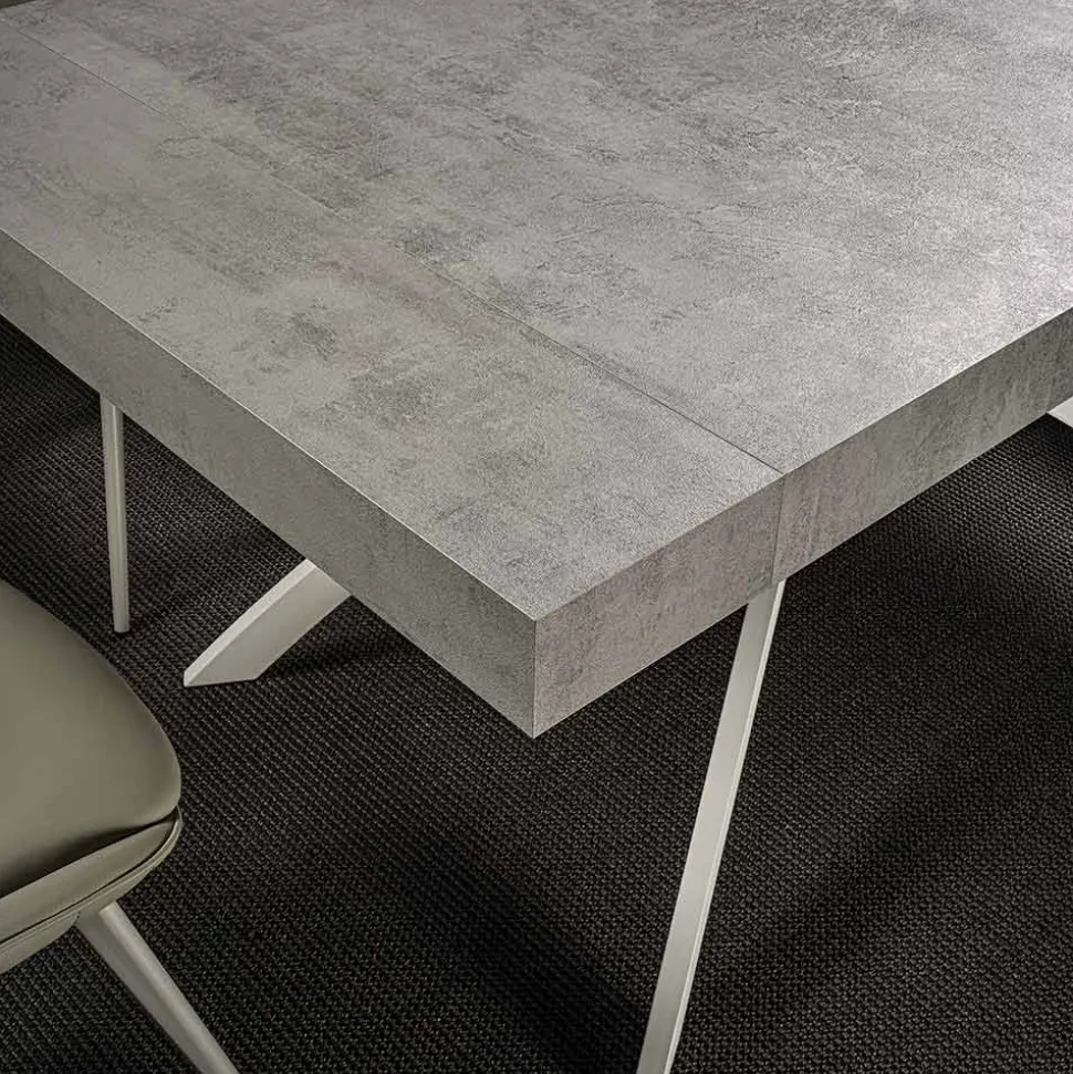 Tavolo per Sala da Pranzo in Legno Nobilitato Allungabile Fino a 280 cm - Lukas
