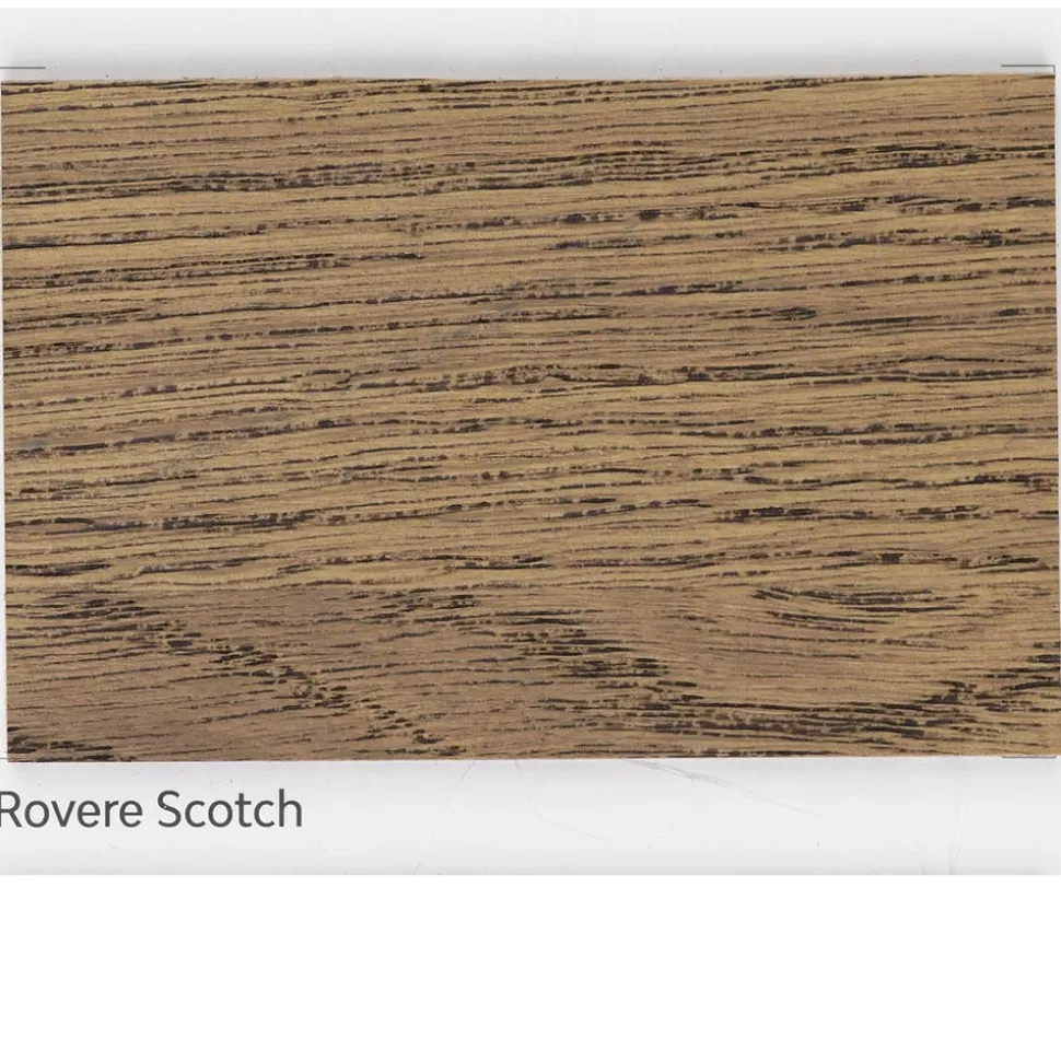 Tavolo Placcato in Rovere Nodato Massellato e Metallo Made in Italy - Luanda